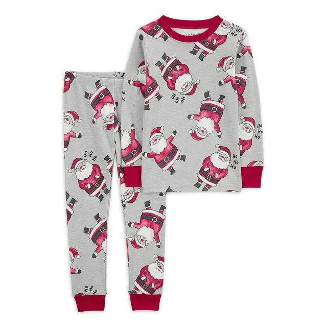 Carter's Child of Mine Toddler Christmas Pajama Set, 2-Piece, Sizes 12M-5T | Walmart (US)