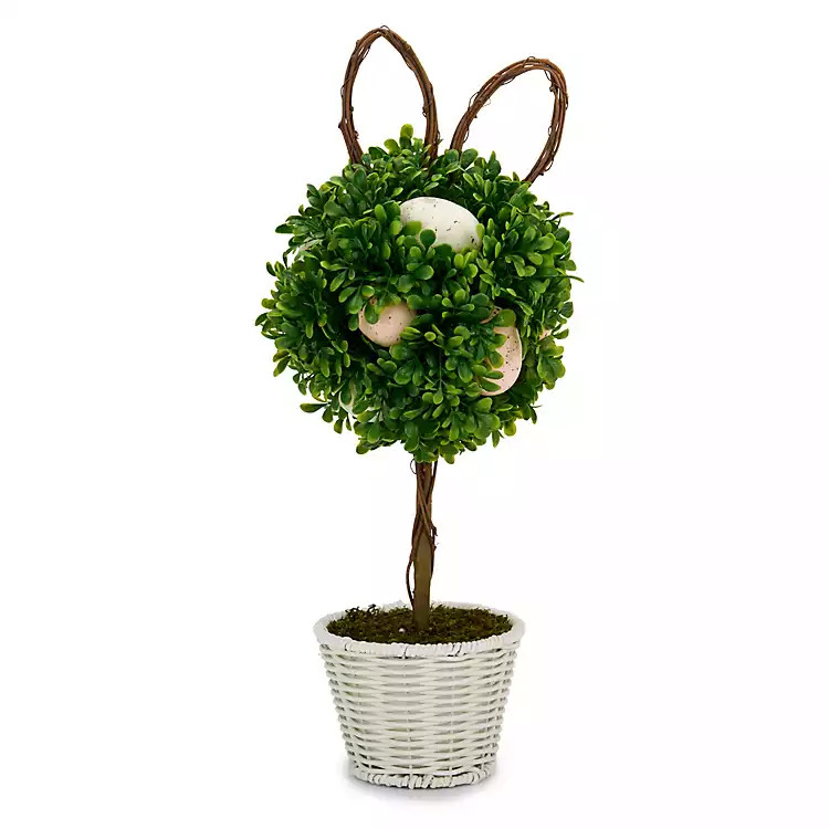 New! Easter Egg Bunny Ears Tabletop Tree | Kirklands