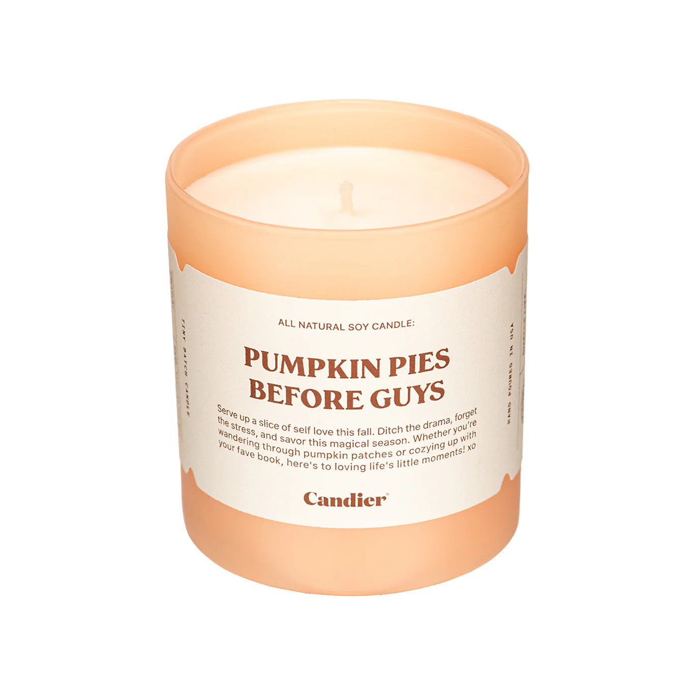 PUMPKIN PIES BEFORE GUYS CANDLE | Candier by Ryan Porter