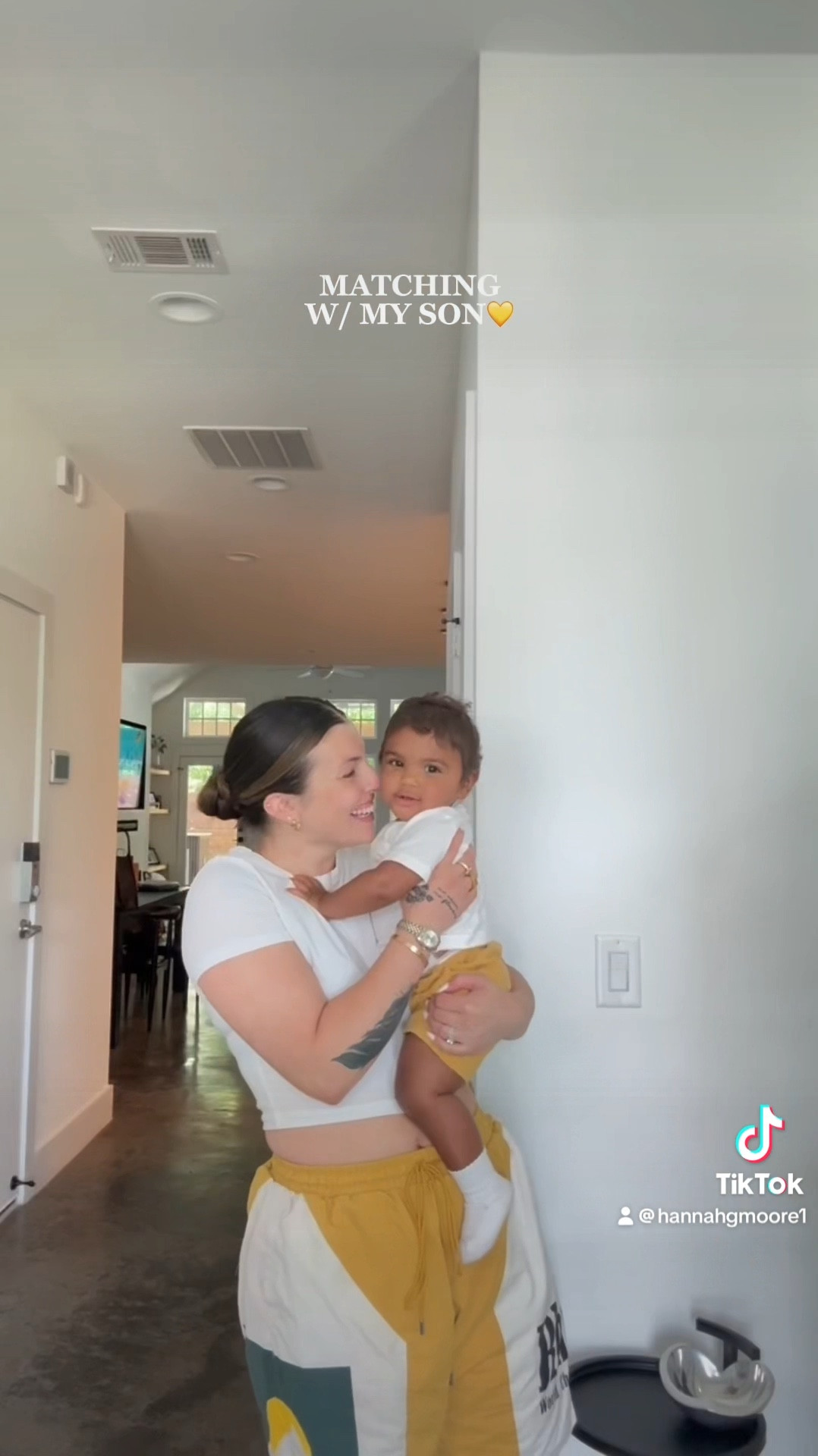 Mommy and Son matching ootd 💛🥹 #baby #babyclothes #matching #mommyandme #sonandmom #kids #babyfashion #ootd #outfit #dupes #amazonfinds #target

#LTKOver40 #LTKBaby #LTKStyleTip