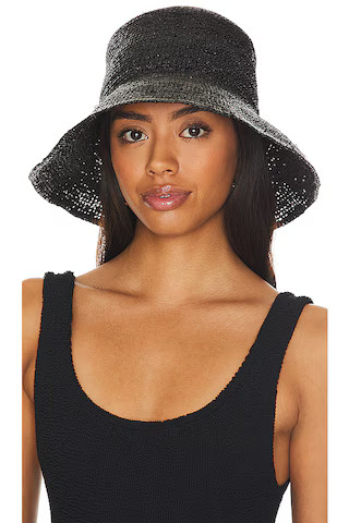 Hat Attack Chic Crochet Bucket Hat in Black from Revolve.com | Revolve Clothing (Global)