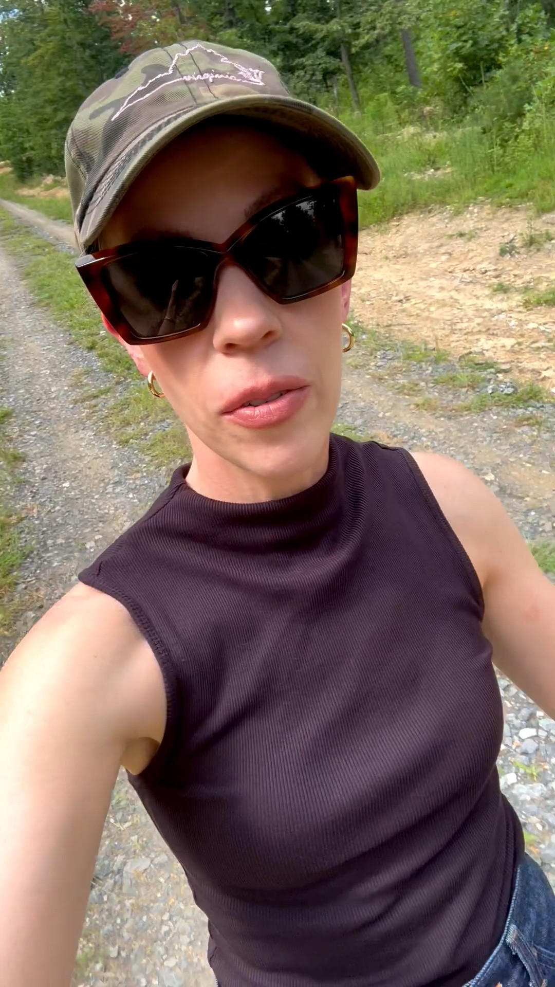 Love this tank! So lightweight and the fit is perfect. Cotton and silk blend - under $30