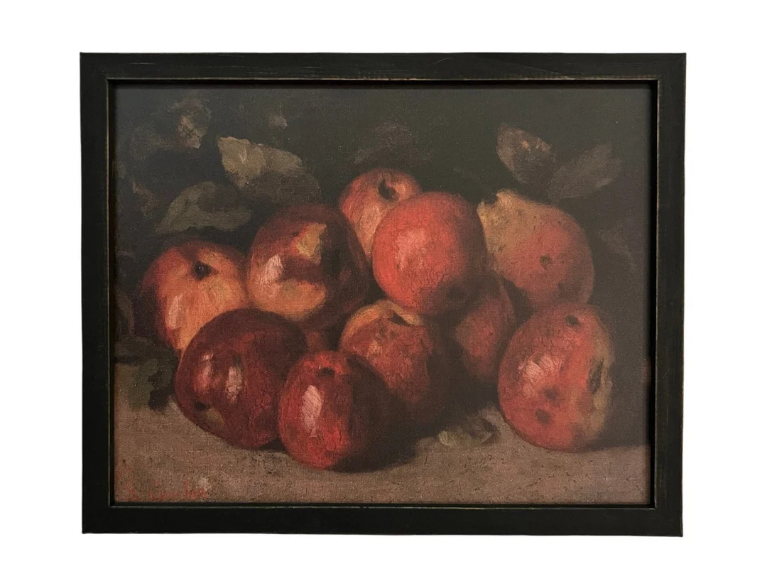 Vintage Framed Canvas Art // Framed Vintage Print // Vintage - Etsy | Etsy (US)