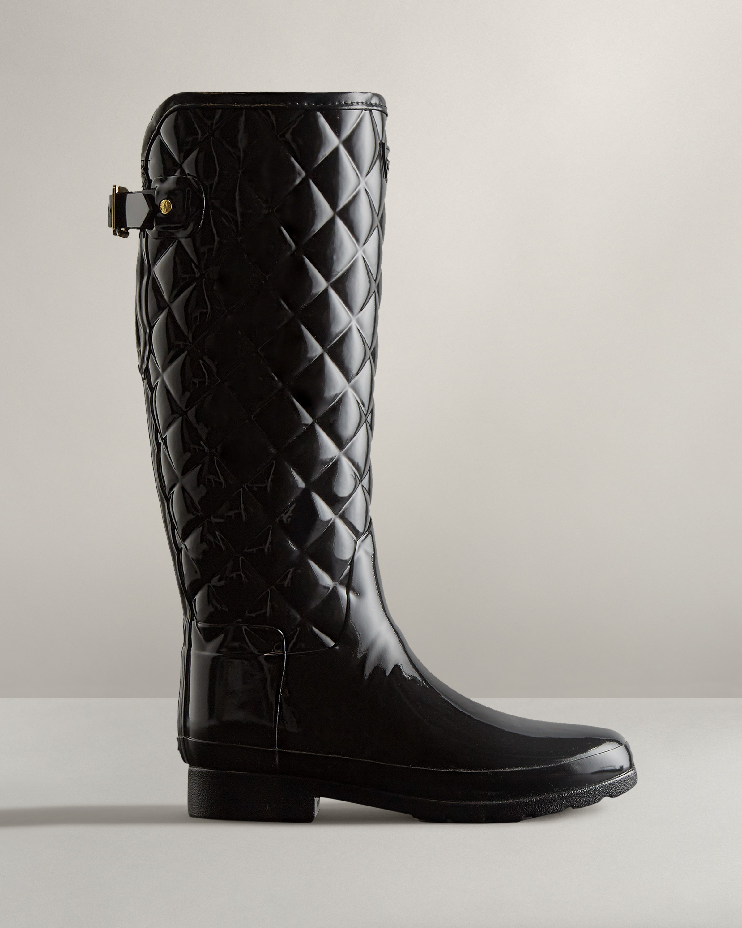 Women's Refined Slim Fit Adjustable Quilted Tall Rain Boots | Hunter (US and CA)