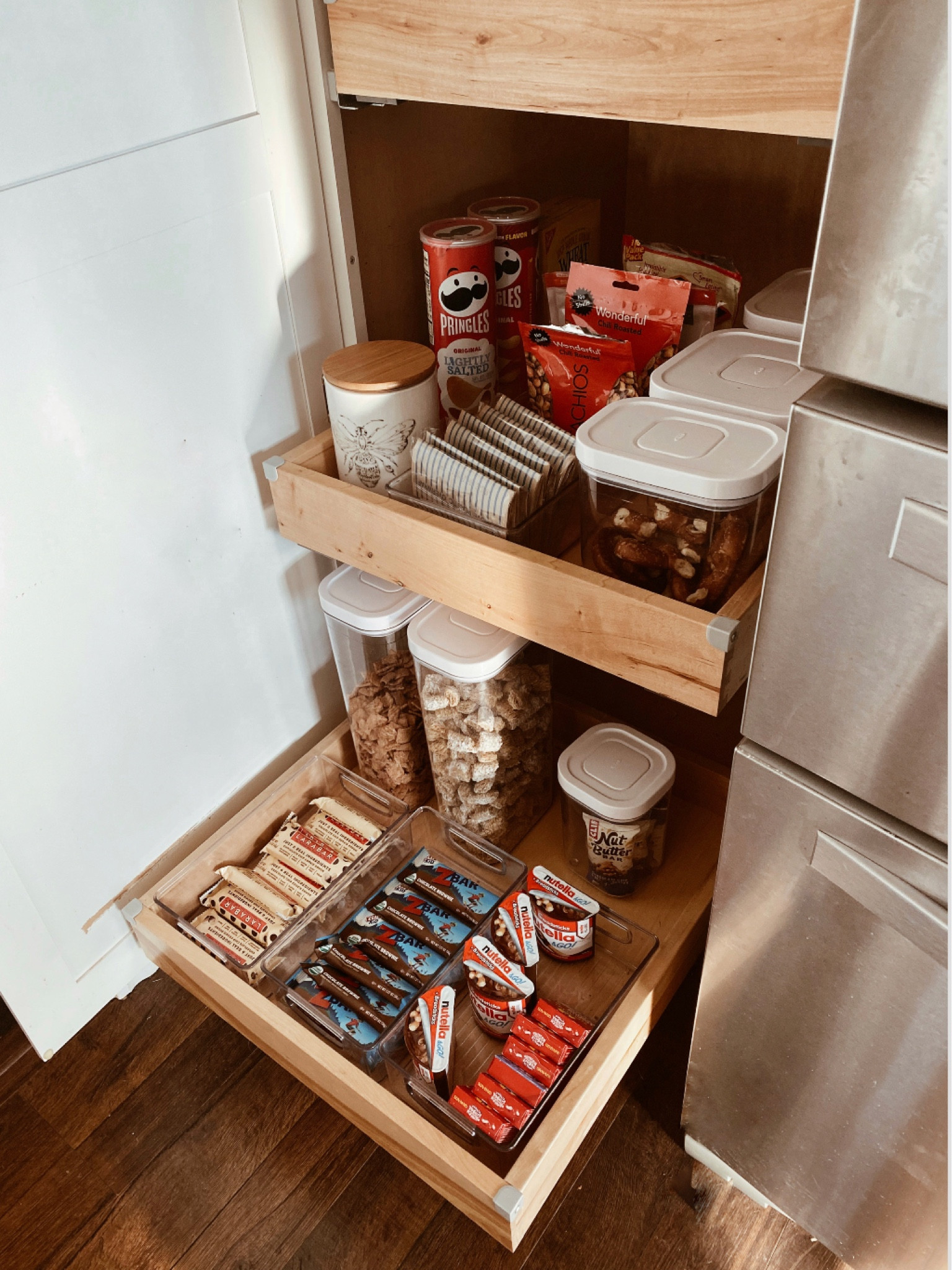 Pantry organization!