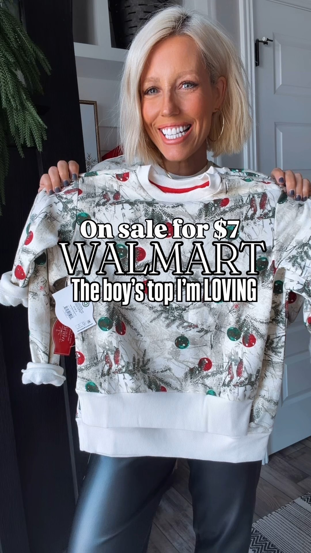 I thought this little boy’s top was so cute o I had to grab a few for my boys and ME!!!
⬇️⬇️⬇️
Top size XXL
Vest medium
Pants medium 

#LTKKids #LTKHoliday #LTKSaleAlert