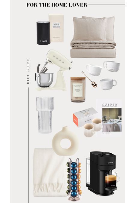 Christmas 2022 gift guide for the home lover - featuring a range of price points and products from smeg mixer to Anthropologie mug set and a gorgeous H&M throw for the sofa. 

#LTKHoliday #LTKSeasonal #LTKCyberweek