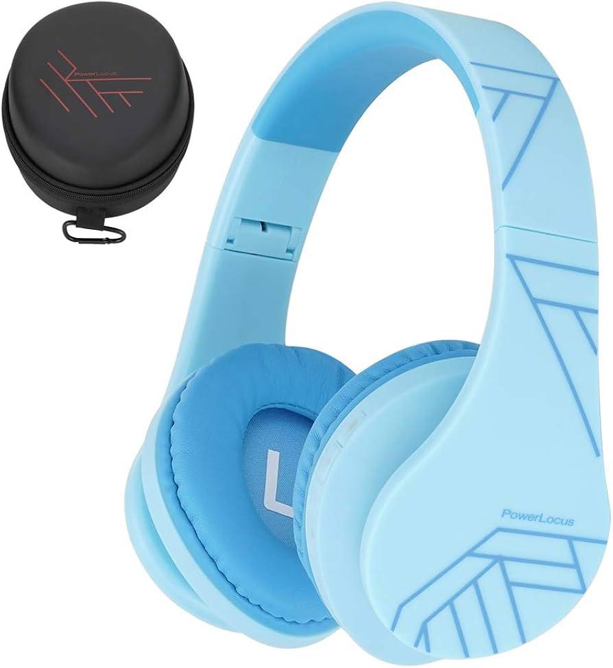 PowerLocus Kids Headphones Over-Ear, Bluetooth Wireless Headphones for Kids,with Microphone, Safe... | Amazon (CA)