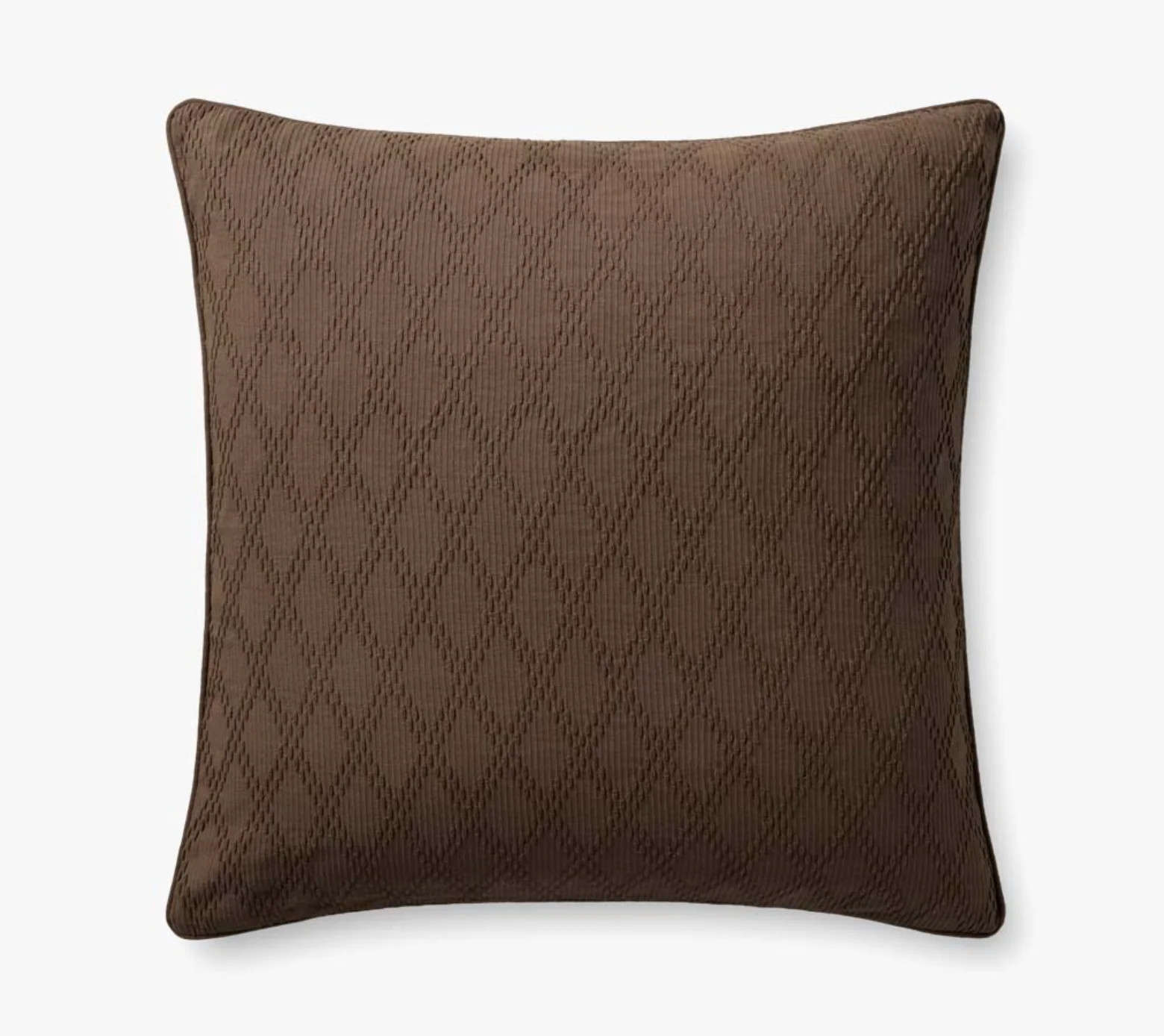 26" Pillow Brown | Eco Chic Home