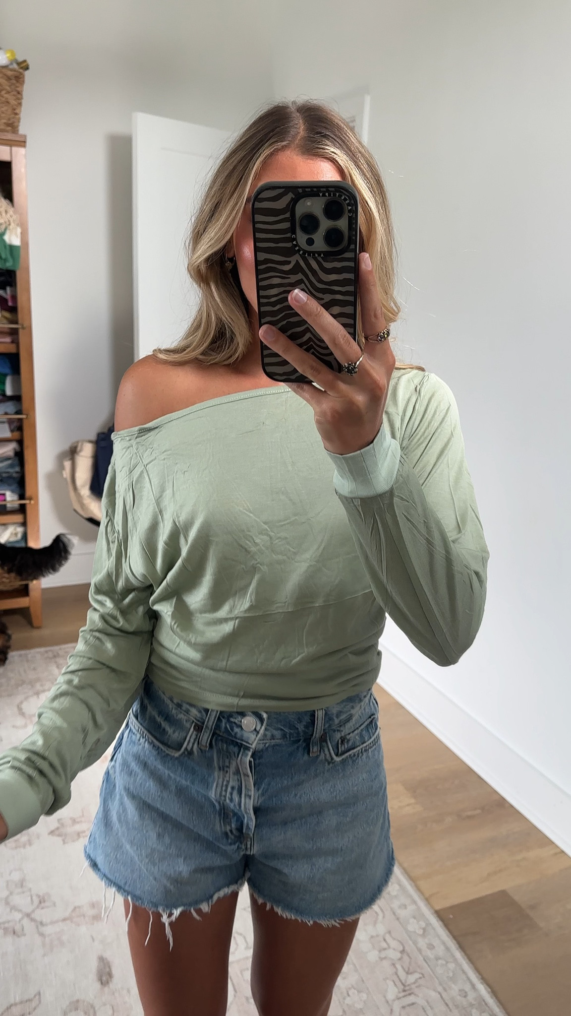 Amazon size small Women's Off Shoulder Oversized Long Sleeve Top Soft Body Slouchy Blouse with Ribbed Cuffs

#LTKootd #LTKSeasonal #LTKSaleAlert