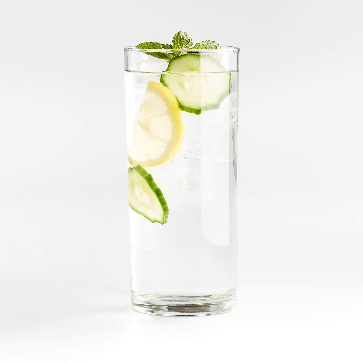 Bodega 16-Oz. Tall Glass + Reviews | Crate & Barrel | Crate & Barrel
