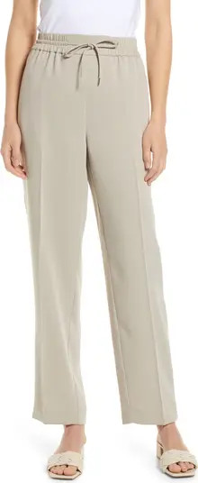 Drawstring Straight Leg Pants | Nordstrom