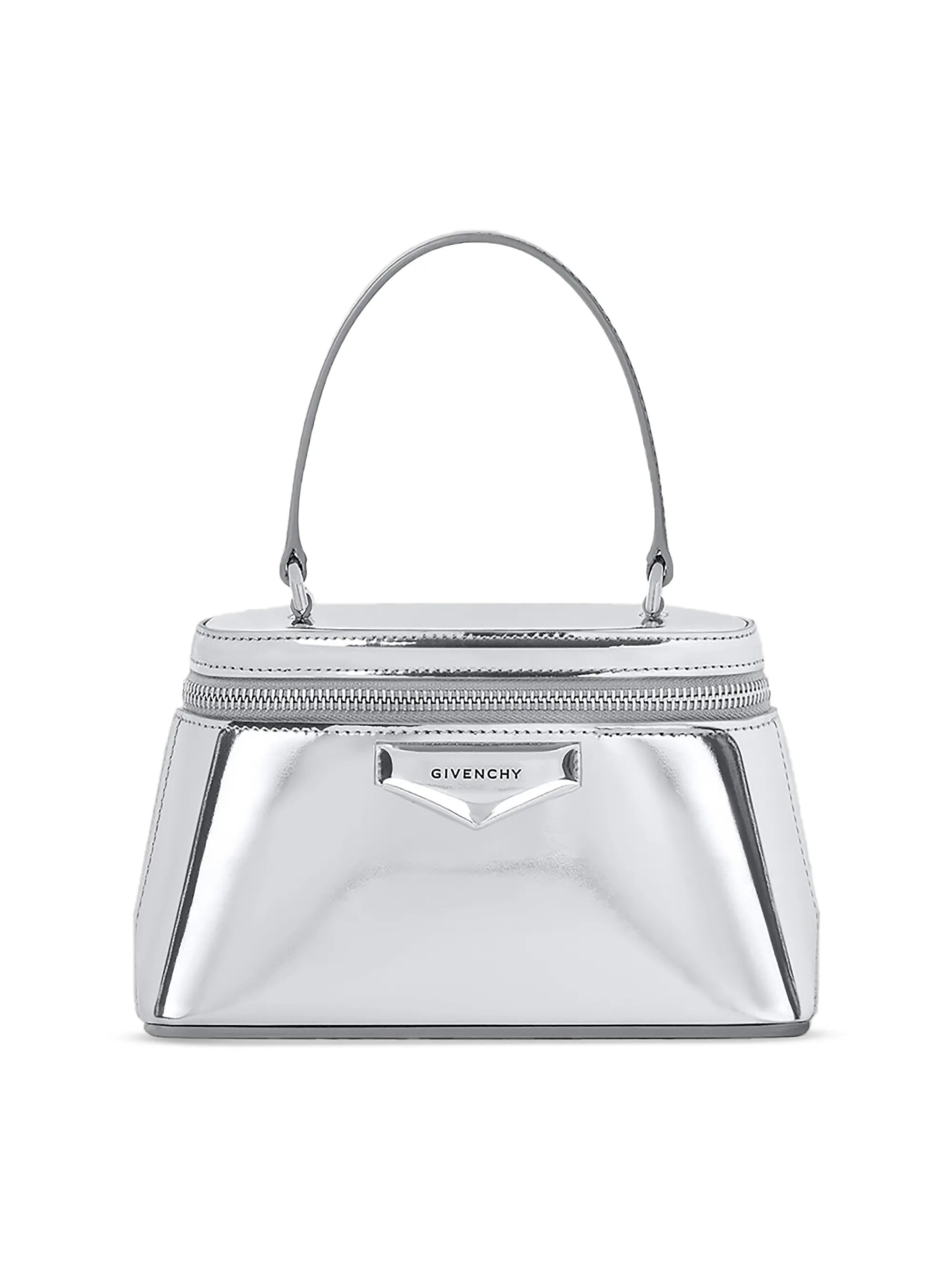 Antigona Vanity Bag in Mirror Effect Leather | Saks Fifth Avenue