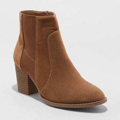 Women's Catlin Double Gore Ankle Bootie - Universal Thread™ | Target