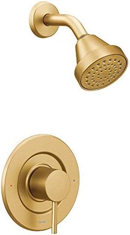 Moen T2192BG Align Posi-Temp Pressure Balancing Modern Shower Trim Kit, Valve Required, Brushed G... | Amazon (US)