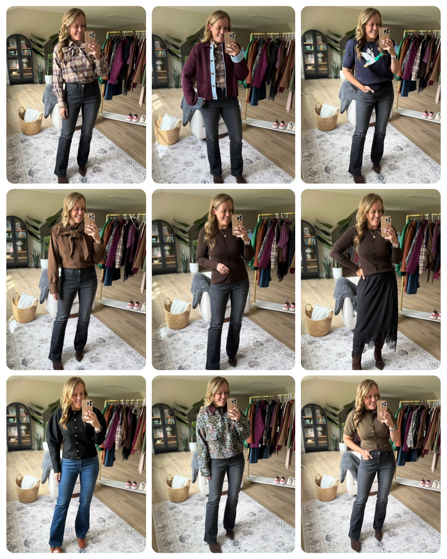 New arrivals from Walmart 😍
Everything fits TTS, wearing medium & size 10. 5’4” for reference.
