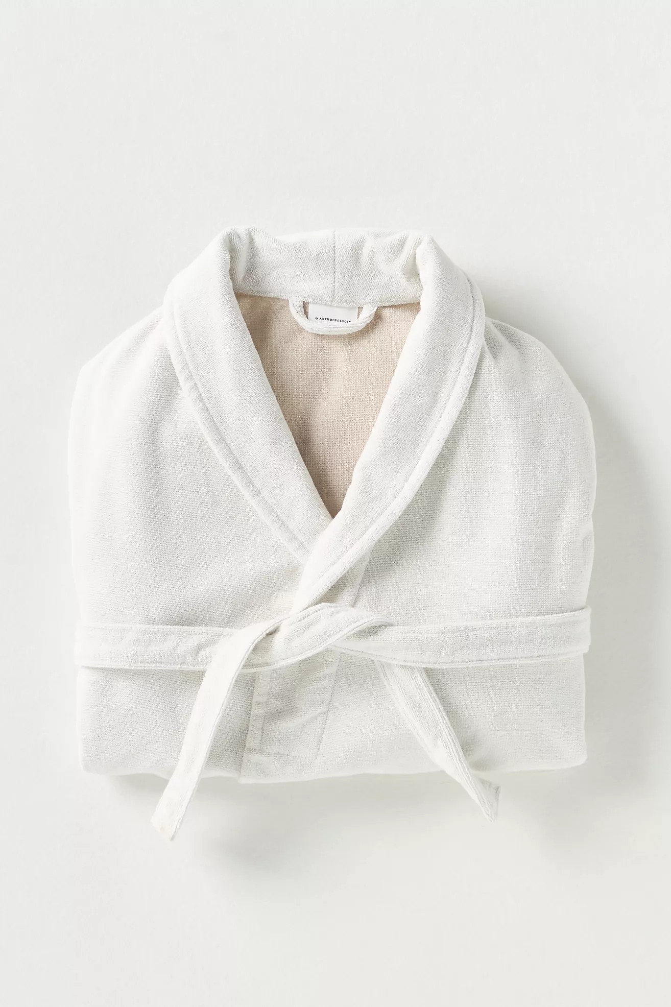 Maeve by Anthropologie Scalloped Cotton Bath Robe | Anthropologie (US)