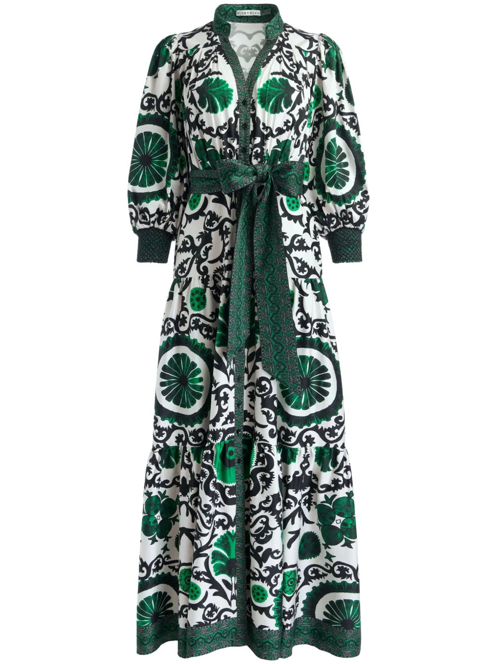 Cora tiered maxidress | Farfetch Global