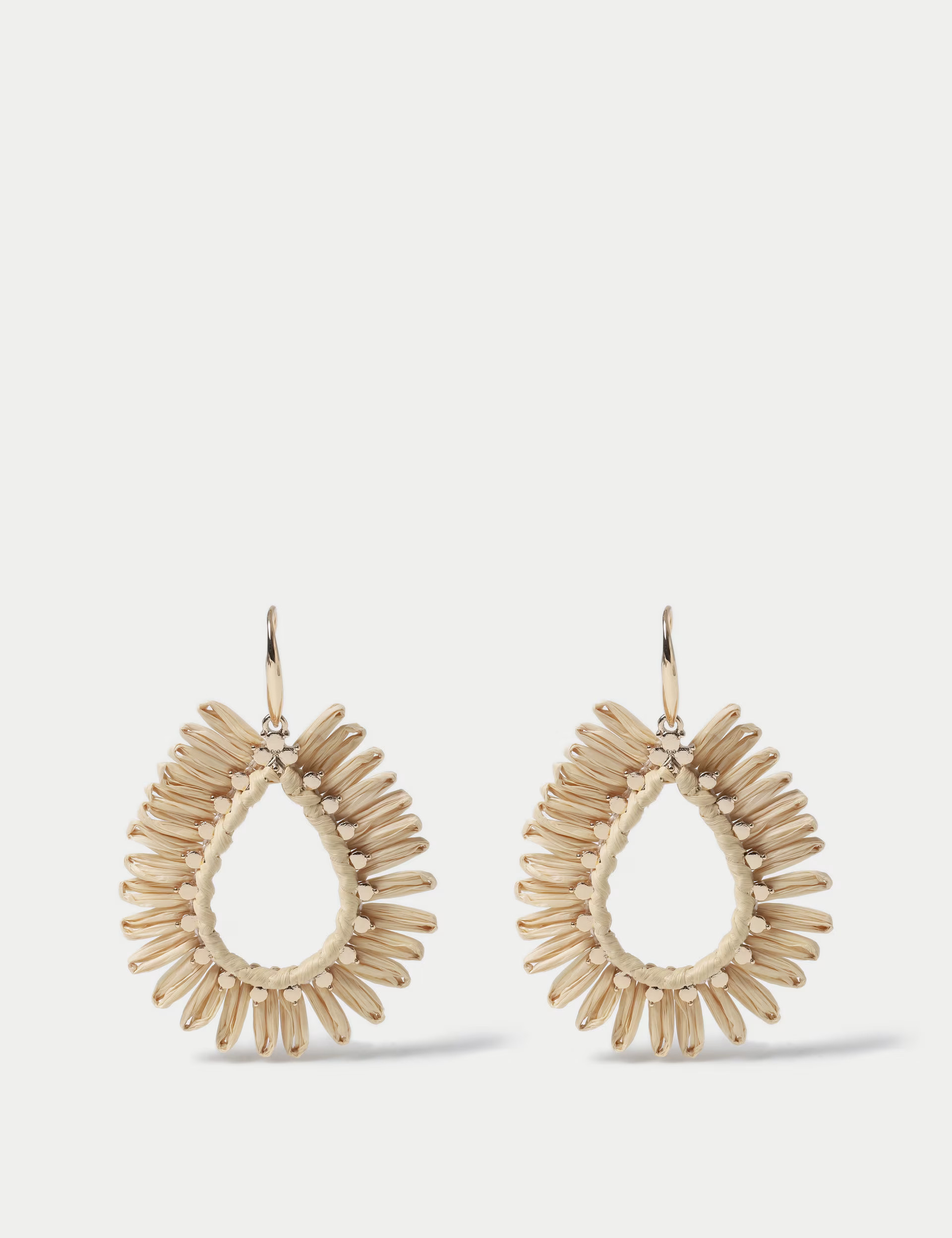 Raffia Open Back Drop Earrings | Marks & Spencer (UK)