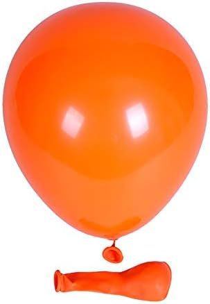 KALOR 100 Pack 5 Inch Orange Matte Latex Balloons Helium Balloons for Birthday Party Wedding Part... | Amazon (US)