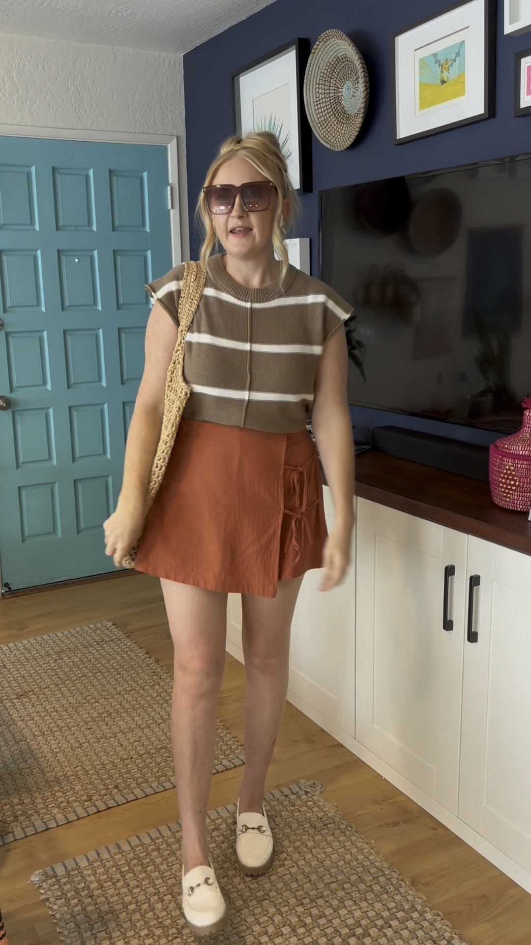 Little talk through of styling and sizing of this great fall transitional top and skirt 🍂

Wearing size XL skort and size L top at 150 lbs and 5’7” for reference! 

fall transition outfits, fall pieces, fall transition pieces, fall style, transitional style, looks for less, skort outfit, knit top, fall tops, easy outfits, elevated casual, daily outfit ideas 

#LTKStyleTip #LTKFindsUnder50 #LTKSeasonal