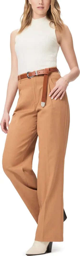 PAIGE Merano Pleated Straight Leg Pants | Nordstromrack | Nordstrom Rack