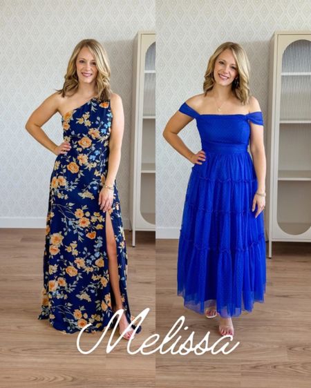Spring / summer dresses 
- all under $100 from lulus.
Great ideas for upcoming weddings and/or events! 

I’m in a size small in both of these dresses!  Size up in the bright blue one if you have a medium to large chest! 

#LTKstyletip #LTKfindsunder100 #LTKwedding