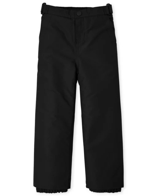Boys Woven Snow Pants | The Children's Place  - BLACK | The Children's Place