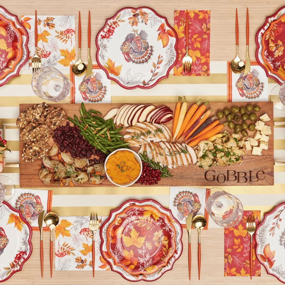 Thankful Gatherings Table Setting | Sophistiplate