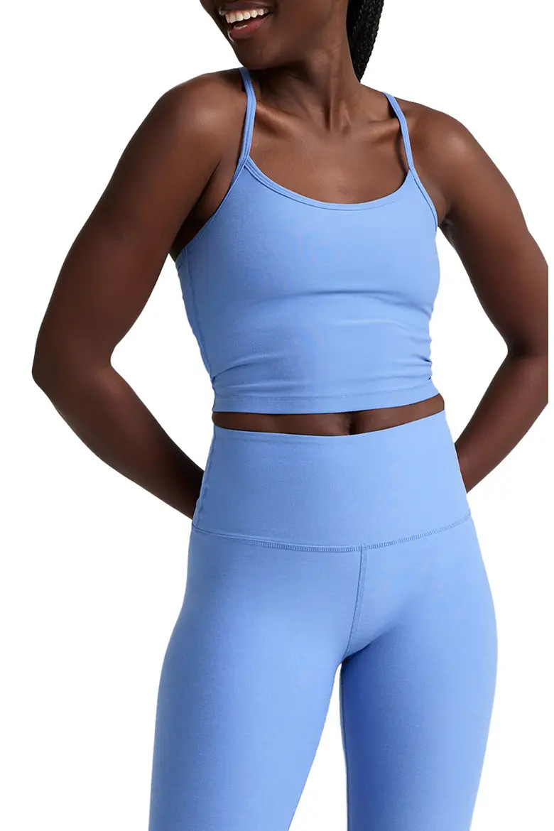 Space Dye Slim Racerback Crop Tank (Women) | Nordstrom | Nordstrom