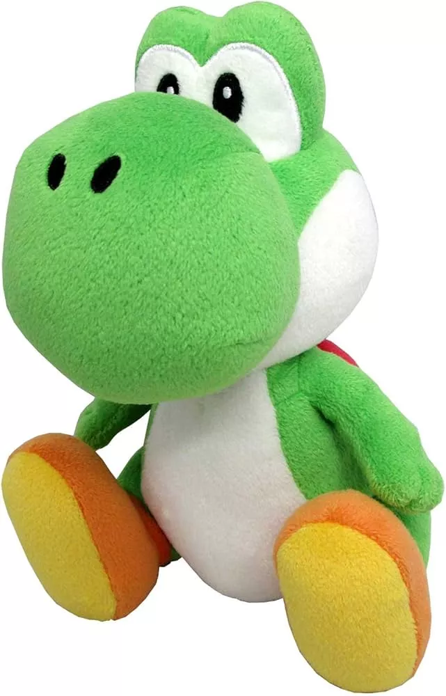 Sanei Super Mario All Star Collection 10 Luigi Plush, Small