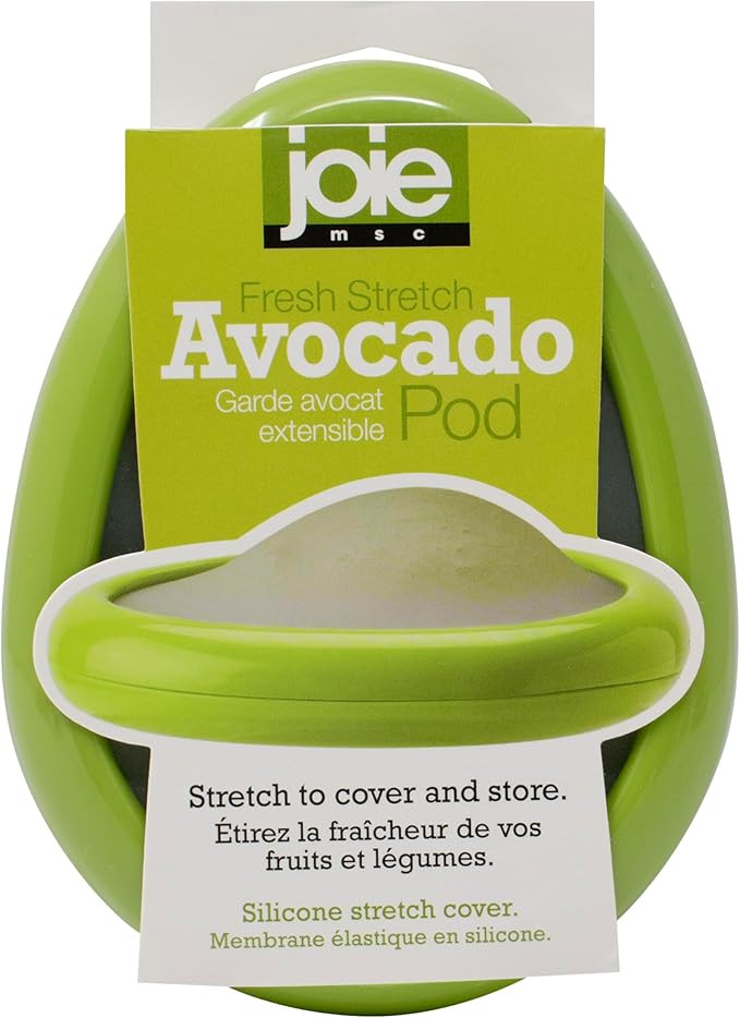 Joie Fresh Stretch Pod Avocado Storage Container, Silicone Food Saver, Keeps Leftover Produce Fla... | Amazon (US)