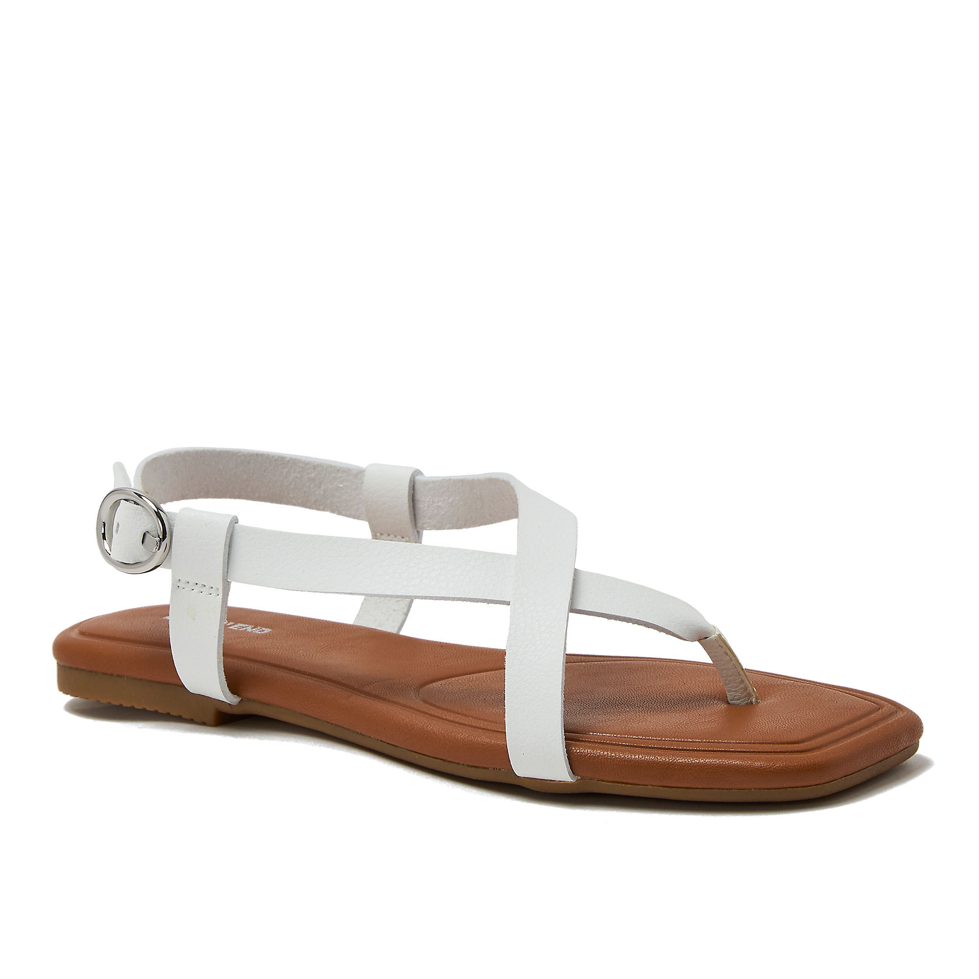 Women's Essential Strappy Flat Sandals | Lands' End (US)