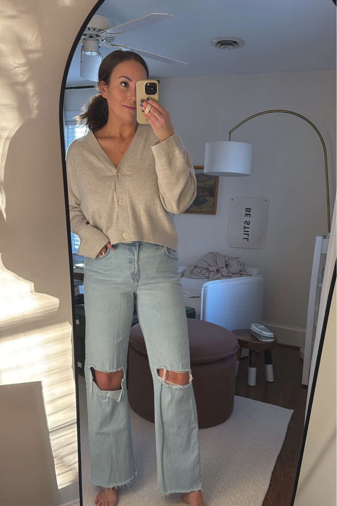 Jeans 🤌🏼 Also have this cardigan in two colors. Both on sale!

#LTKU #LTKStyleTip #LTKMostLoved