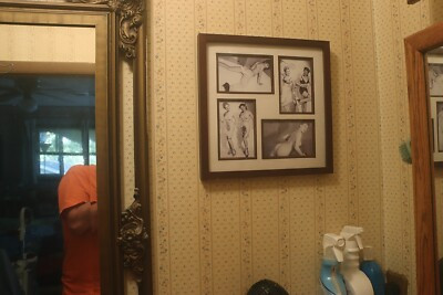 1950's Pinup Girls black and white art photo's framed for bar, bathroom, biker! | eBay US