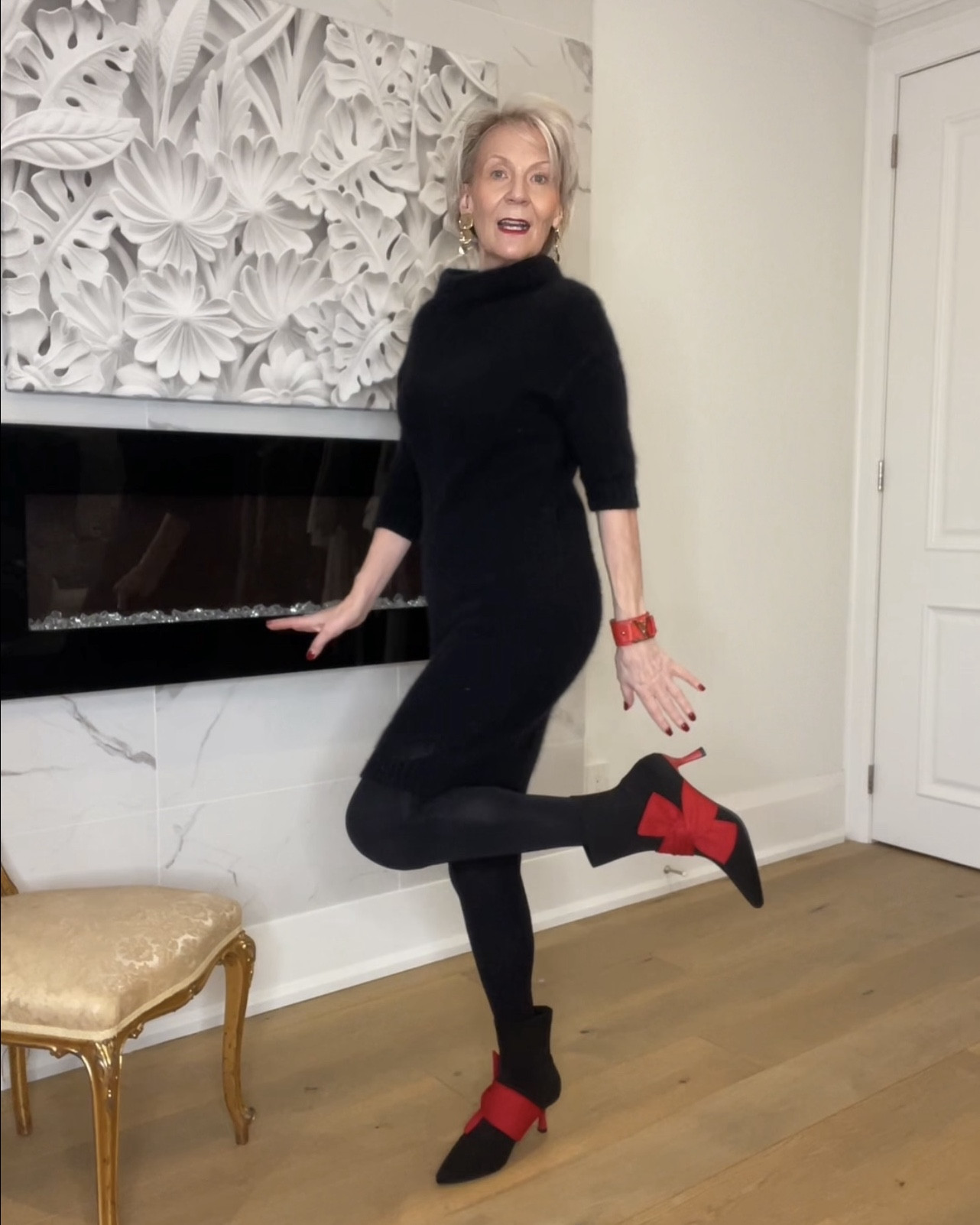 Thanks to Vivaia for sending me these Athena Twisty Bow Elegance Boots just in time for the holidays! Great way to make an all black outfit POP!! Thanks Bella @vivaia ! 🥰

#LTKover50style #LTKpartywear #LTKcanada