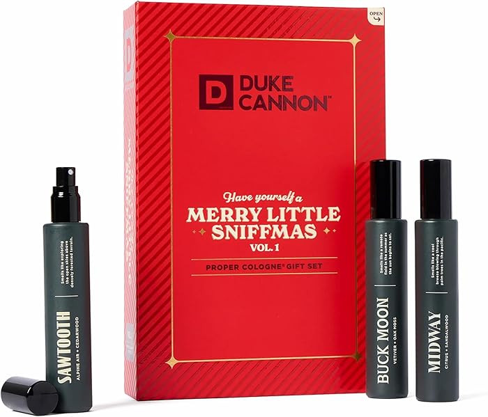 Duke Cannon Merry Little Sniffmas Giftset - travel-sized trio of Duke Cannon Proper Cologne® - H... | Amazon (US)