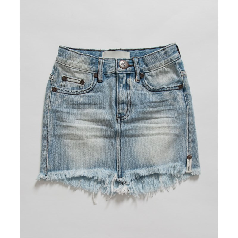 KIDS ANTIQUE HIGH WAIST 2020 MINI SKIRT | OneTeaspoon