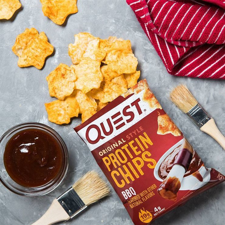 Quest Nutrition Protein Chips - BBQ - 4pk/1.1oz | Target