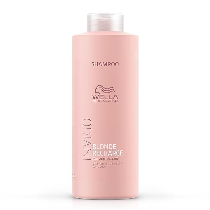 Wella Professionals INVIGO Blonde Recharge Cool Color Refreshing Shampoo, 33.8 Fl Oz | Amazon (US)