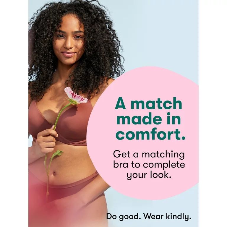 Kindly Women's Seamless Thong, 3 pack | Walmart (US)