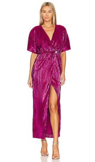 x REVOLVE Sabrina Dress in Fuchsia | Revolve Clothing (Global)