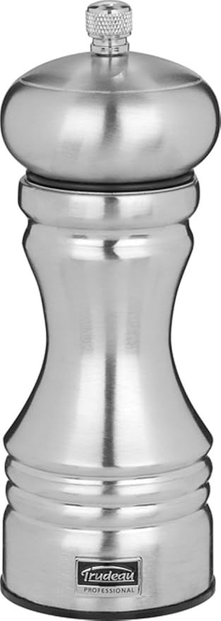 Trudeau Professional Pepper Mill, 6", Stainless Steel | Amazon (US)