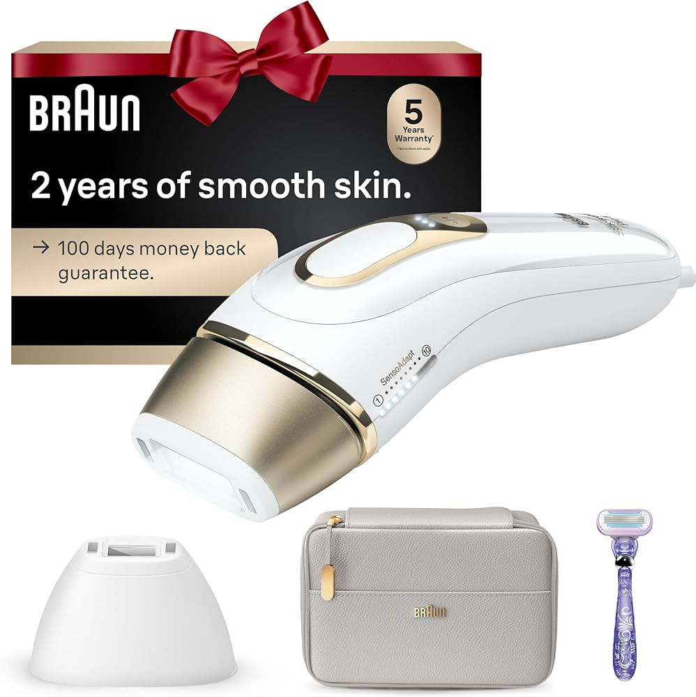 Braun IPL Silk·Expert Pro 5 PL5157 Latest Generation IPL, Permanent Visible Hair Reduction, Holi... | Amazon (US)