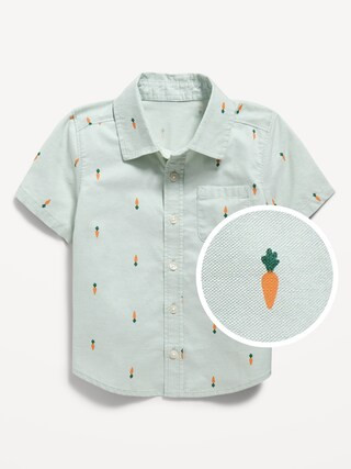 Printed Short-Sleeve Shirt for Toddler Boys | Old Navy (US)