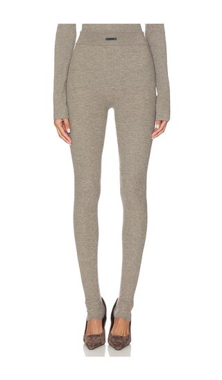 Fear of God ESSENTIALS Waffle Legging in Grey. - size S | Revolve Clothing (Global)