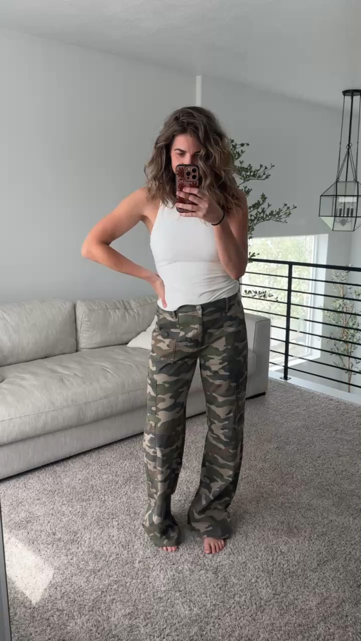 I super love this cargo pant, it’s so cool and comfortable to wear. 
#walmart #ootd #outfit #amazon #fadhionfinds

#LTKootd