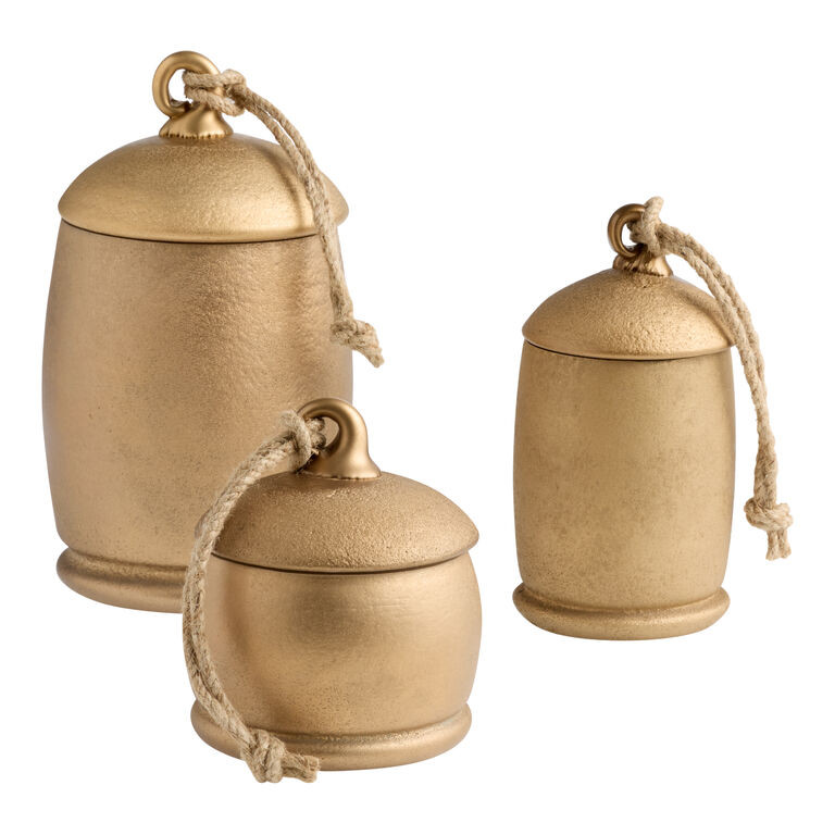 Gold Bell Scented Candle | World Market