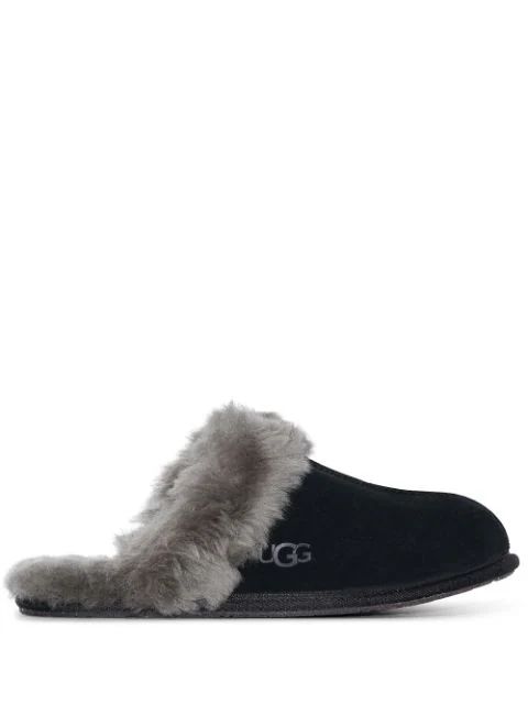 Scuffette shearling-lined slippers | Farfetch Global