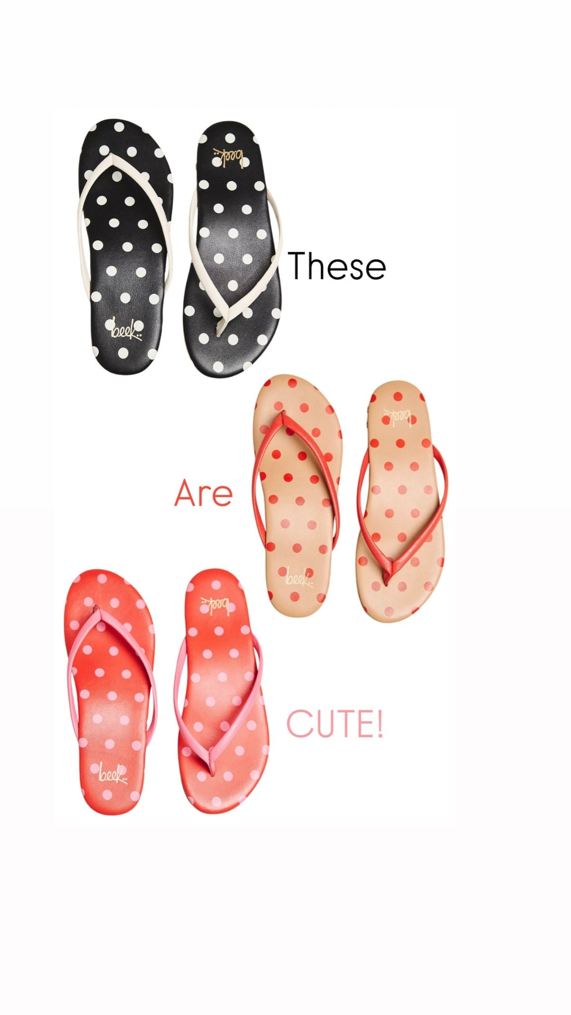 Adorable leather summer flip flops 😍

#LTKootd